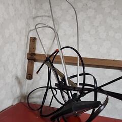 【アンティーク】昭和レトロ ブラウン管 テレビ SHARP シャープ 赤 ジャンク 14C-482A Longrunの画像