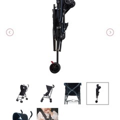 美品 ベビーカーの画像