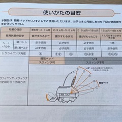 コンビ　スウィングベッド&チェア（ハイローチェア）の画像