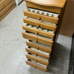 取引場所 南観音 O2411-479 9段ジュエリーボックス ジュエリーチェスト 汚れキズありの画像