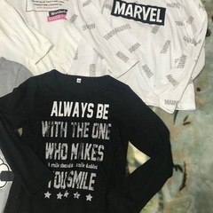 140cm長袖Tシャツセット②の画像