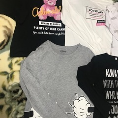 140cm長袖Tシャツセット②の画像