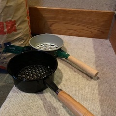 豆炭12キロと火おこし２個のセットの画像
