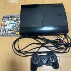 PS3本体とGTA5ソフト【起動確認済み】
