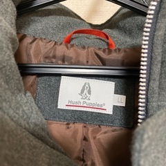 Hush Puppies フード付きジャケット LL グレーの画像