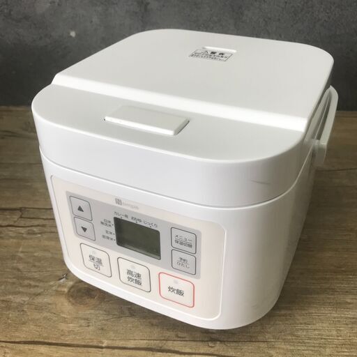 NITORI ニトリ マイコン 3合炊き 炊飯ジャー SN-A5WH 2020年製 動作品 24k菊DO