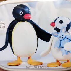 ミスド 非売品 Pingu ピングー ランチボックス＆ダウンタウン  ランチボックスの画像