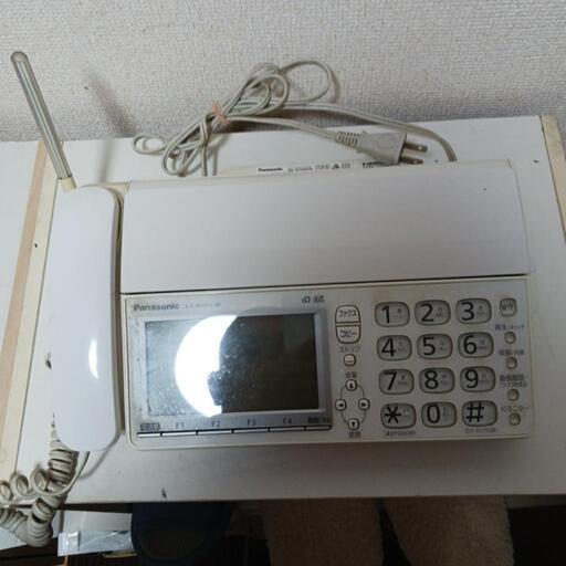 お話し中　パナソニック　家庭用ファクシミリ