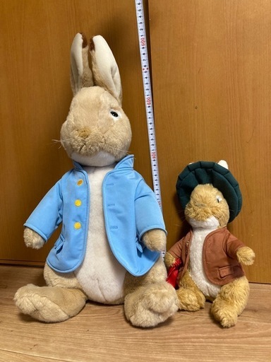 ピーターラビットぬいぐるみ2つセット