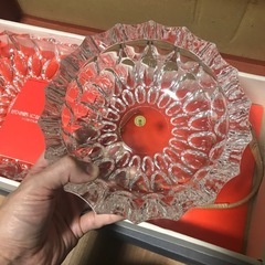 未使用　
ガラスの器