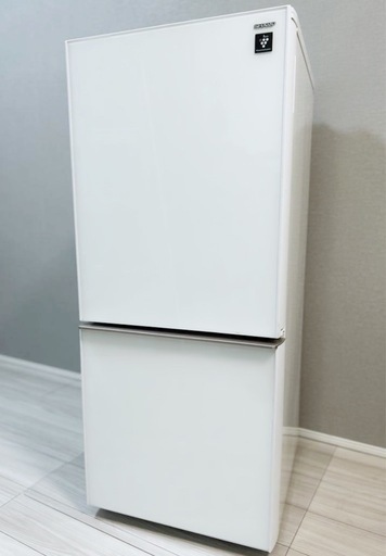 (送料無料) 2020年 極美品 冷蔵庫 プラズマクラスター ガラス製ドア 格安販売 ③