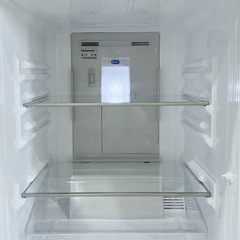 (送料無料) 2021年 極美品 冷蔵庫 SHARP プラズマクラスター ガラス製ドア 格安販売 ③の画像