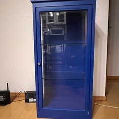 ガラス　キャビネット