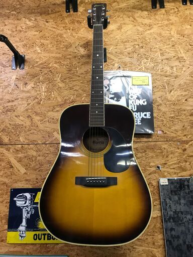 ★モーリス Morris アコースティックギター W-25S 音楽 楽器 簡易クリーニング済 堺市 深井 【ジャングルジャングル深井店】