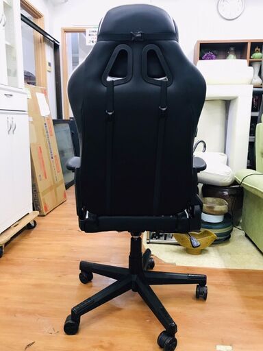 GXTRACE　ジーエックスティーレース　ゲーミングチェア　ブラック