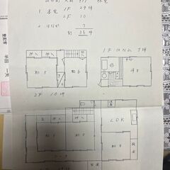 🉐★土地963㎡★初期費用無料DIY可能4月末まで家賃無料 ★駐車場有【ペット可 】6DK 120.04㎡ 戸建て 貸家  格安 家賃2.4万円  香取市大角戸建　ペット可 複数入居可 賃貸物件 バストイレ別 大きな戸建て 事務所利用可能 初期費用0円  - 香取市