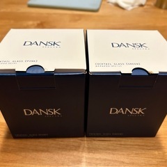 DANSK ペアグラスの画像