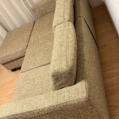 カウチソファ（3人掛け）の画像