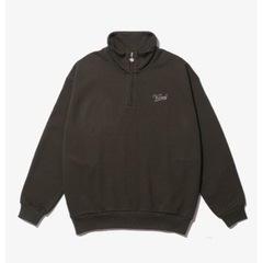 keboz ケボズ ハーフジップ トレーナー オリーブ Lサイズ 新品未使用の画像