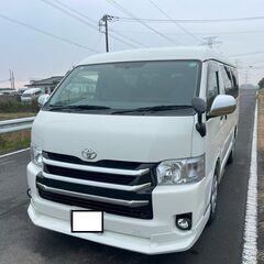 ハイエースワゴン★DXロング★10名★パワースライドドア★オートステップの画像