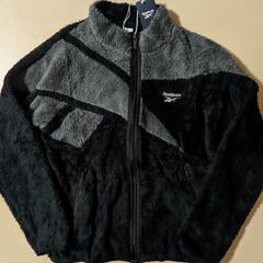 新品 リーボック Reebok ボアジャケット メンズ S ブラ...
