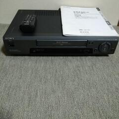 SONYＶＨＳビデオカセットレコーダー(ジャンク)