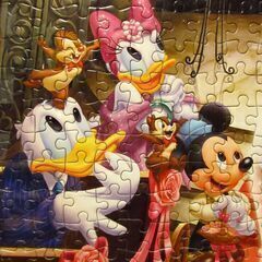 中古美品　ディズニー　ミッキーマウス　ジクソーパズル 　結婚の画像