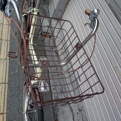 GiMLET[ギムレット]20吋 コンパクト自転車 外装6段(ベージュxブラウン)の画像
