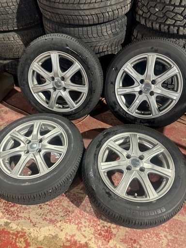 アクア コンパクトカー 15インチ 夏タイヤ 175/65R15 4本セット