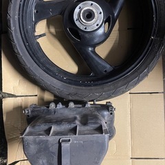 XJR400R書付きフレームの画像