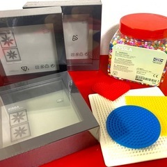 IKEA アイロンビーズ　フォトフレームセット