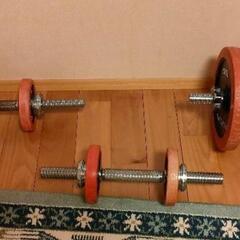 ベンチプレスセット ダンベル フィットネス 筋トレの画像