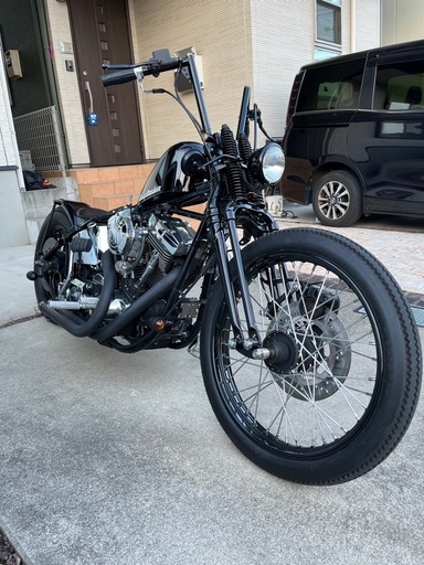 ハーレーダビットソン　エボ　チョッパー　希少　コンプリートカー　フルカスタム