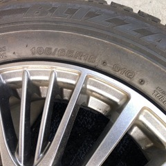 冬タイヤ   195/65R15  スタッドレス 4本組み セレナ用の画像