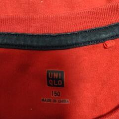 ユニクロ　子ども長Tシャツ  150の画像
