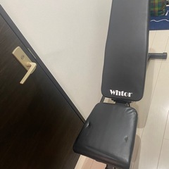 インクラインベンチ　説明書付き