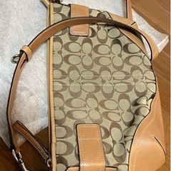 コーチ　シグネチャーバッグ　2way 美品の画像