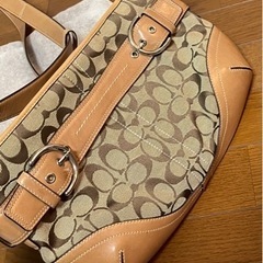 コーチ　シグネチャーバッグ　2way 美品