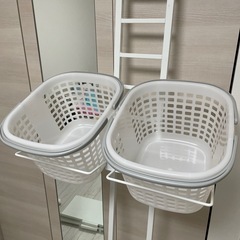 突っ張り式ランドリーラックの画像