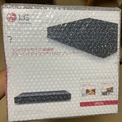 【新品未開封】ブルーレイ　DVDプレーヤー　HDMIケーブル付属　LG　BP250 Blu-rayの画像