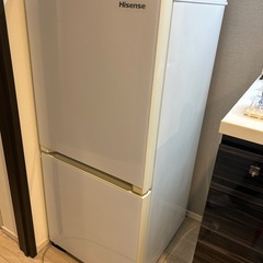 【取引者決定】一人暮らし用冷凍冷蔵庫　Hisense 134L