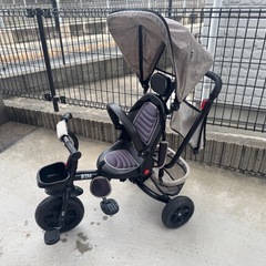 子供用三輪車 折りたたみ 三輪車 手押し棒