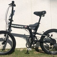 HUMER 20インチ折り畳み ファットバイク  外装6段変速の画像