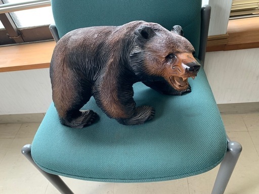クマの立体オブジェ