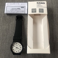 カシオ　腕時計　シンプル