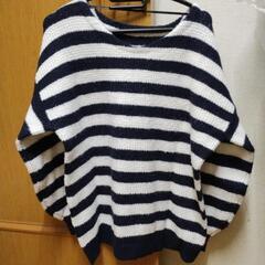 ozocのボーダーニット未使用品