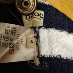 ozocのボーダーニット未使用品の画像