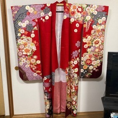 振袖・帯・帯揚げ・帯締め・長襦袢5点セットの画像