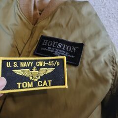 HUSTON　バイクジャケット　Lサイズの画像