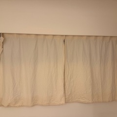 無印良品　カーテン　横110×縦105センチ 2枚セット
